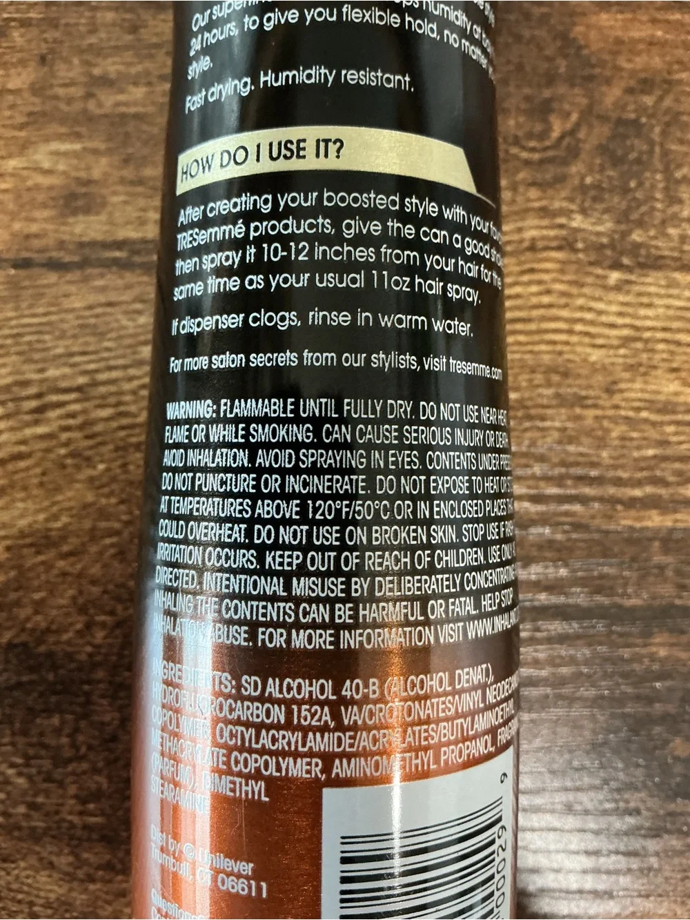 TRESemmé Compressed Micro Mist Boost 3 Hair Spray 5.5 oz New